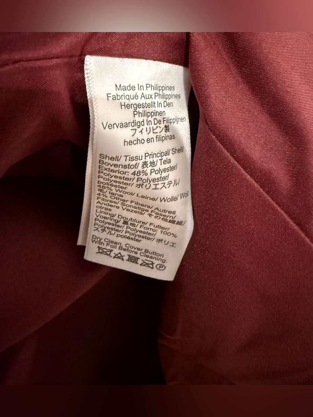 NWT J.Crew Factory Cropped Wool Blend Swing Coat & Buttons | Size L - Picture 4 of 10